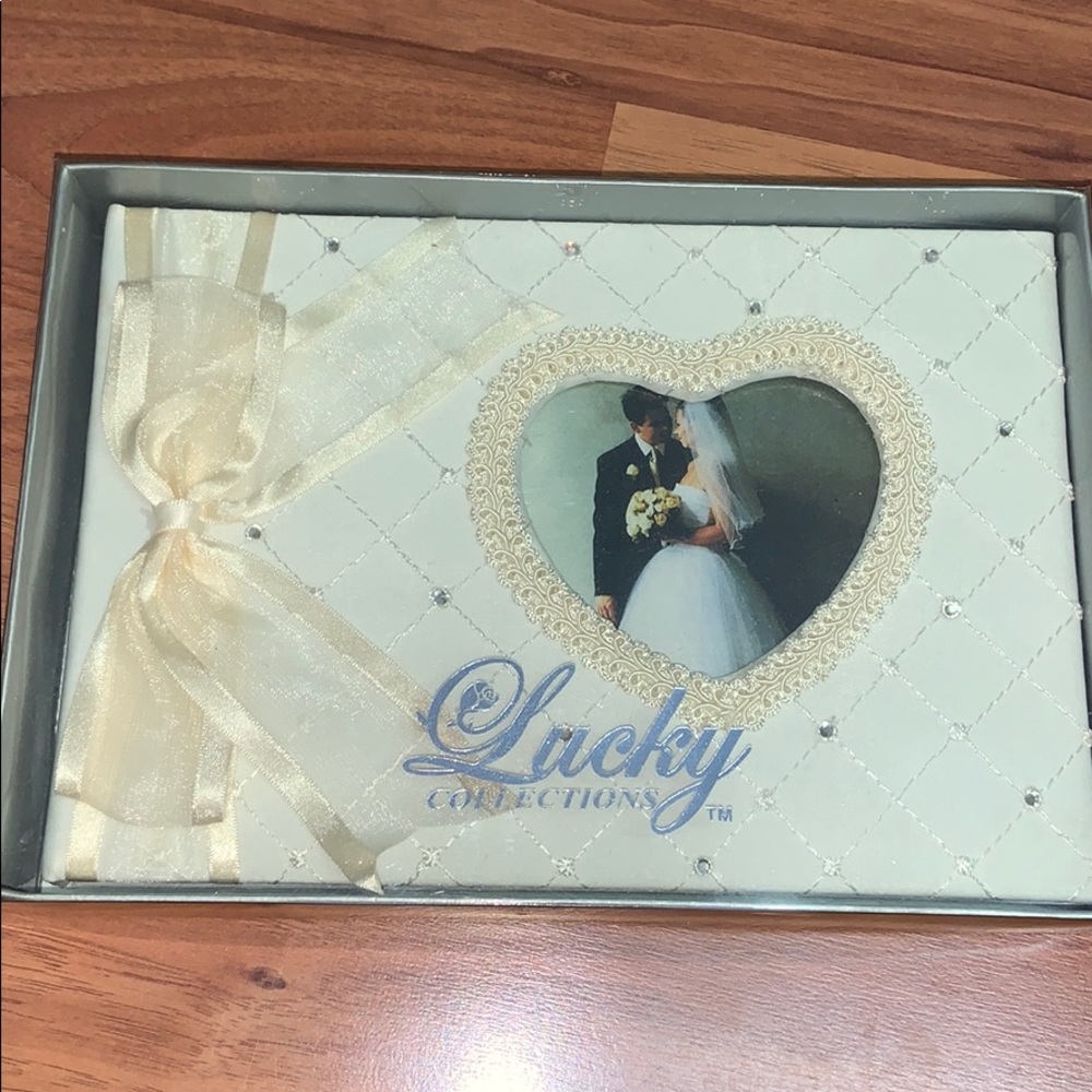 NWT Lucky Collections Wedding Guest Book